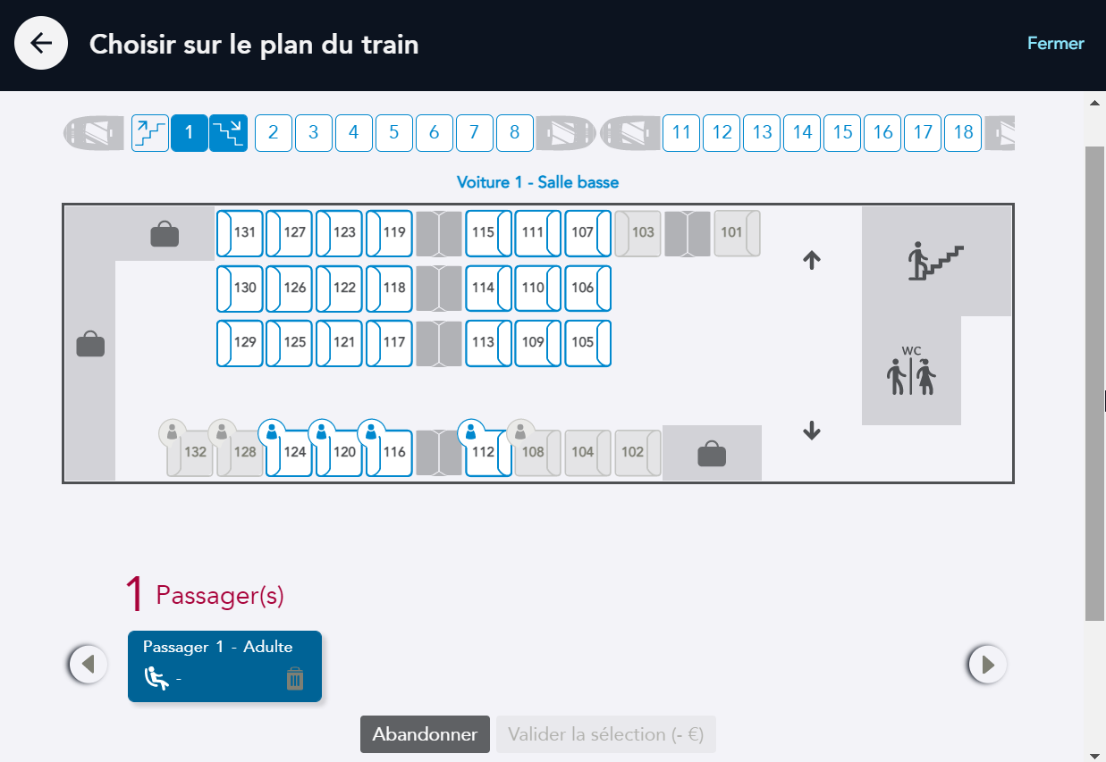 seatmap